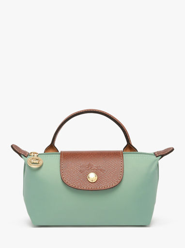 Longchamp Le pliage original Clutch Groen